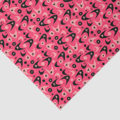 Retro Boomerangs Tissuepapier (Detail)