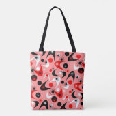 Retro Boomerangs Tote Bag (Achterkant)