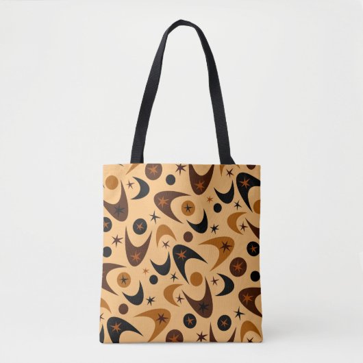 Retro Boomerangs Tote Bag (Voorkant)