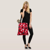 Retro Boomerangs Tote Bag (Op model)