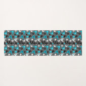 Retro Boomerangs Yogamat (Achterkant (horizontaal))