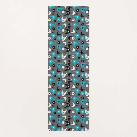 Retro Boomerangs Yogamat (Voorkant)