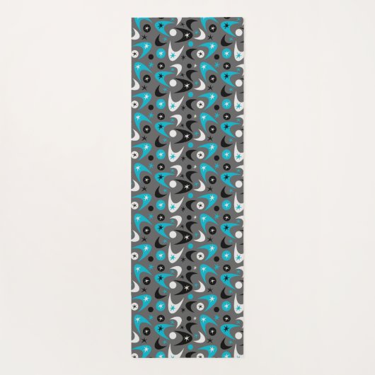 Retro Boomerangs Yogamat (Achterkant)