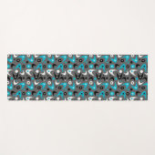 Retro Boomerangs Yogamat (Voorkant (horizontaal))