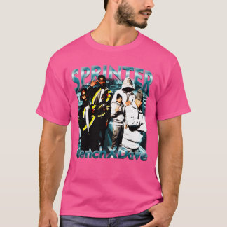 Retro Bootleg Design Central Cee X Santan Dave Kin T-shirt