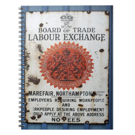 RETRO BORD  NOTITIEBOEK (Voorkant)