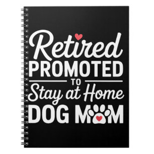 Retro Border Collie Sunburst Grafisch ontwerp Notitieboek