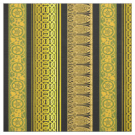Retro Borders in Goud Stof