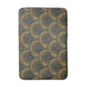 Retro borduurpatroon badmat (Voorkant Verticaal)
