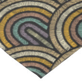 Retro borduurwerk boog patroon tafelkleed (Gekanteld)