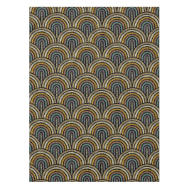 Retro borduurwerk boog patroon tafelkleed