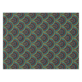 Retro borduurwerk boog patroon tafelkleed (Voorkant (Horizontaal))