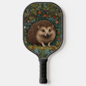 Retro  bos egel bos botanische pickleball paddle (Voorkant)