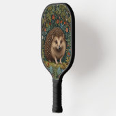 Retro bos egel bos botanische pickleball paddle (Links)