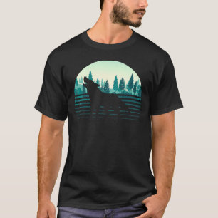 Retro Bosbomen Buiten Natuur Wildlife Animal T-shirt
