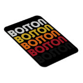  Retro Boston Premium Flexi Magnet Magneet (Rechterzijde)