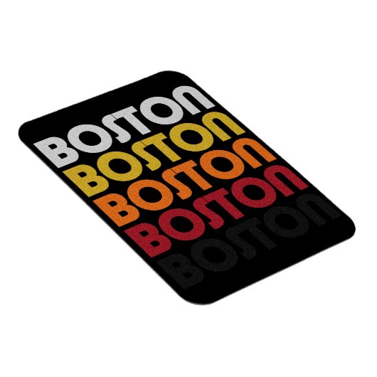  Retro Boston Premium Flexi Magnet Magneet (Rechterzijde)
