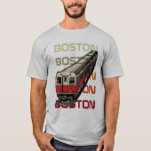 Retro Boston T-shirt (Voorkant)