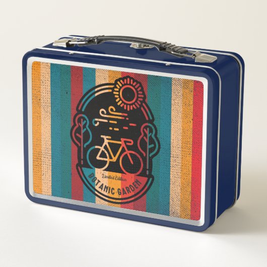 Retro Botanische Tuin Fietsroute (Achterkant)