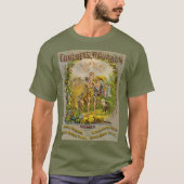 Retro Bourbon Label 1864 T-shirt (Voorkant)