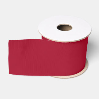 Retro Bourgondië Effen Ontwerp Grosgrain Lint
