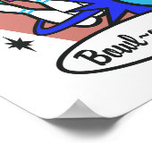 retro bowl-a-ramabord poster (Hoek)