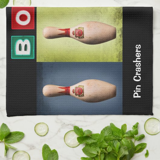 Retro Bowl, Team Bowling Handdoeken (Gevouwen)