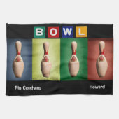 Retro Bowl, Team Bowling Handdoeken (Horizontaal)