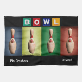 Retro Bowl, Team Bowling Handdoeken