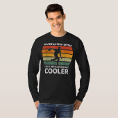 Retro Bowling Dad Like A Regular Dad But Cooler T-shirt (Voorkant volledig)