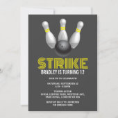 Retro Bowling Elke ouderdag Kaart (Voorkant)