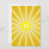 Retro Bowling Elke ouderdag Kaart (Achterkant)