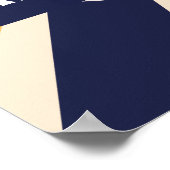 Retro Bowling Kids Verjaardagsfeestbord Poster (Hoek)