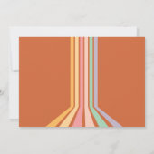 Retro Bowling Kids Verjaardagsfoto Kaart (Achterkant)