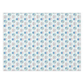 Retro Bowling Pattern Bowling Ball Pins Tafelkleed (Voorkant (Horizontaal))