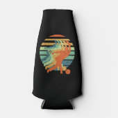 Retro Bowling Player, Bowler, Bowling Sports Lover Flesjeskoeler (Voorkant)