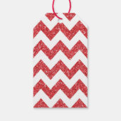 Retro Bowling Retro Glitter Party Tenpin Cadeaulabel (Achterkant)