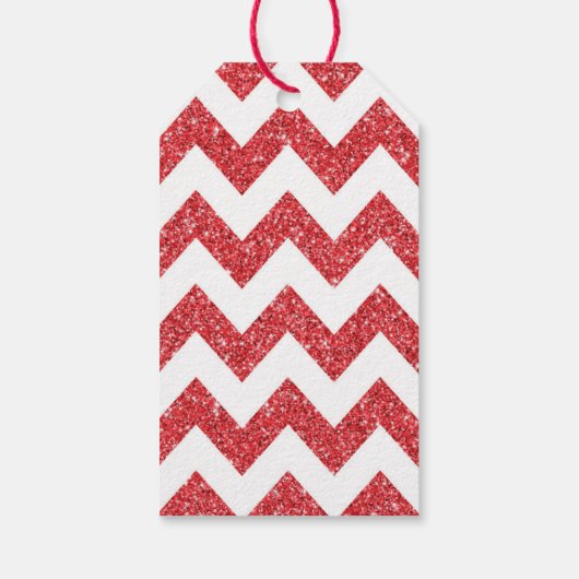 Retro Bowling Retro Glitter Party Tenpin Cadeaulabel (Achterkant)