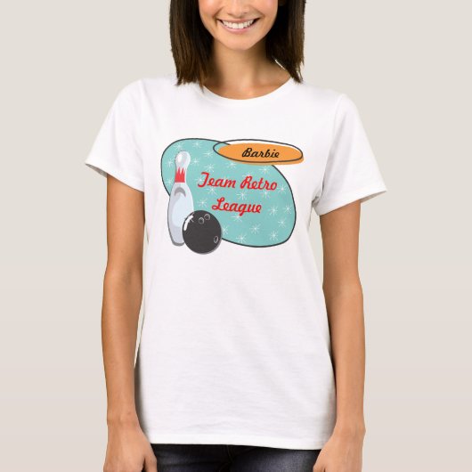 Retro Bowling T-Shirt (Voorkant)
