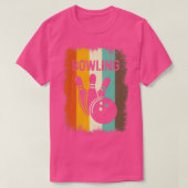 Retro Bowling T T-shirt (Design voorkant)