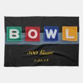 Retro Bowling Theedoek (Horizontaal)