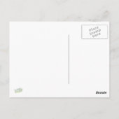 Retro Bowling van 50 s Briefkaart (Achterkant)