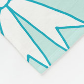 Retro Bows Blanket Cadeft Fleece Deken (Hoek)