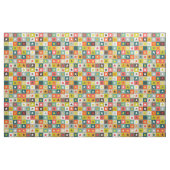 retro boxed sterren stof (Yard (91,4 cm))