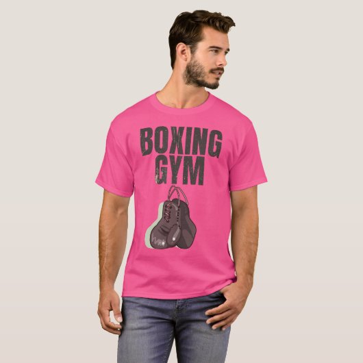  Retro Boxing Club Boxer Classic T-shirt (Voorkant volledig)
