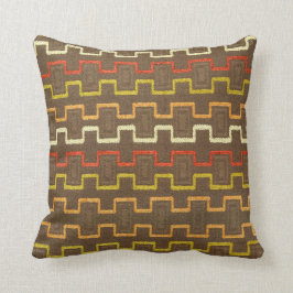 Retro Boxy Pattern 70's Style Sierkussen