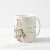 Retro Boy Kerstcadeaus Holly Koffiemok (Voorkant rechts)