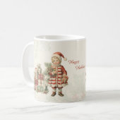 Retro  Boy Kerstcadeaus Koffiemok (Voorkant links)