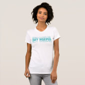 Retro Boy Mama T-shirt (Voorkant volledig)