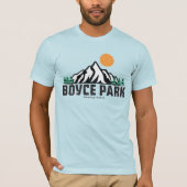 Retro Boyce Park Pennsylvania T-shirt (Voorkant)